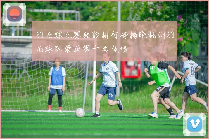 羽毛球比赛经验排行榜揭晓杭州羽毛球队荣获第十名佳绩