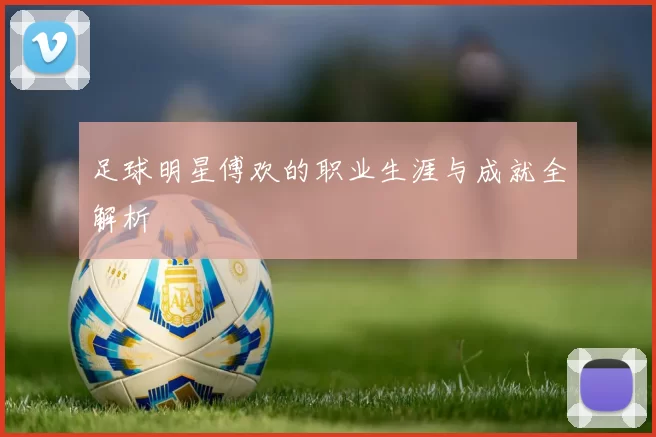 足球明星傅欢的职业生涯与成就全解析